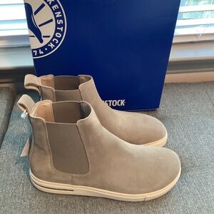 Birkenstock Men's Bend Suede Leather Chelsea Boots, US 10/EU 43